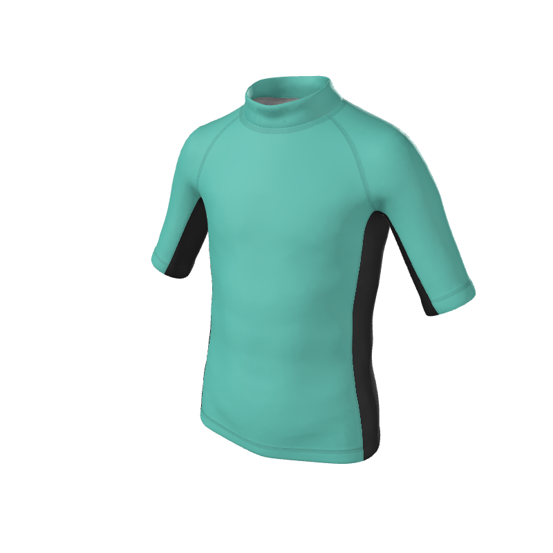 CustomWhiz short-sleeve-rash-guard Kids Pro-Fit Sublimated REPREVE® Short Sleeve Rash Guard. (x 5)