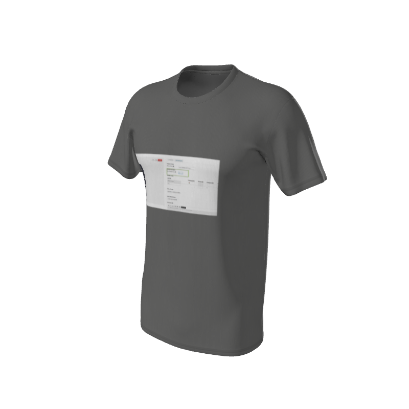 CustomWhiz Event Cotton Tee Unisex  Cotton Regular T-Shirt. (x 1)
