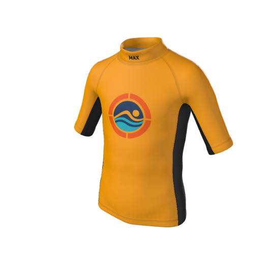 CustomWhiz short-sleeve-rash-guard Kids Pro-Fit Sublimated REPREVE® Short Sleeve Rash Guard. (x 1)