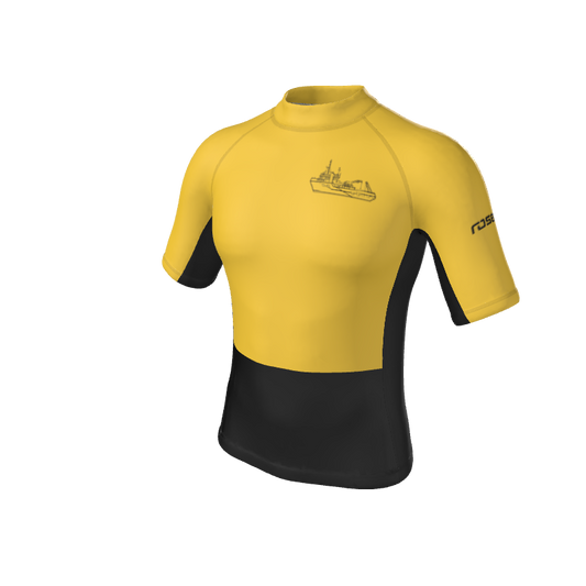 CustomWhiz Short Sleeve Rash Guard Men's Pro-Fit Sublimated REPREVE® Short Sleeve Rash Guard. (x 8)