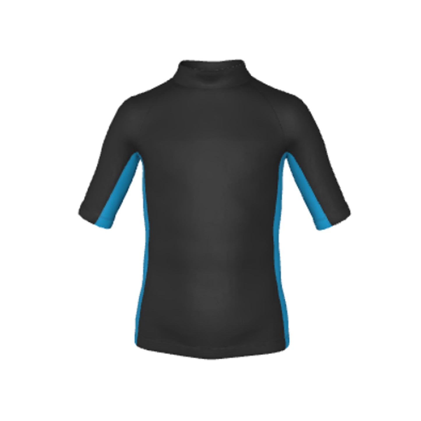Kids Sublimated REPREVE® Short Sleeve Pro-Fit Rash Guard