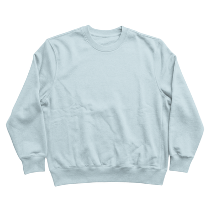Unisex Oversized Crew Neck Sweatshirt – Terry Cotton