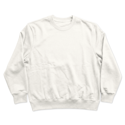 Unisex Oversized Crew Neck Sweatshirt – Terry Cotton