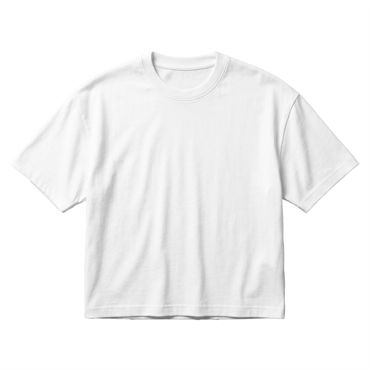 Women's Organic Cotton Oversized Cropped T-Shirt
