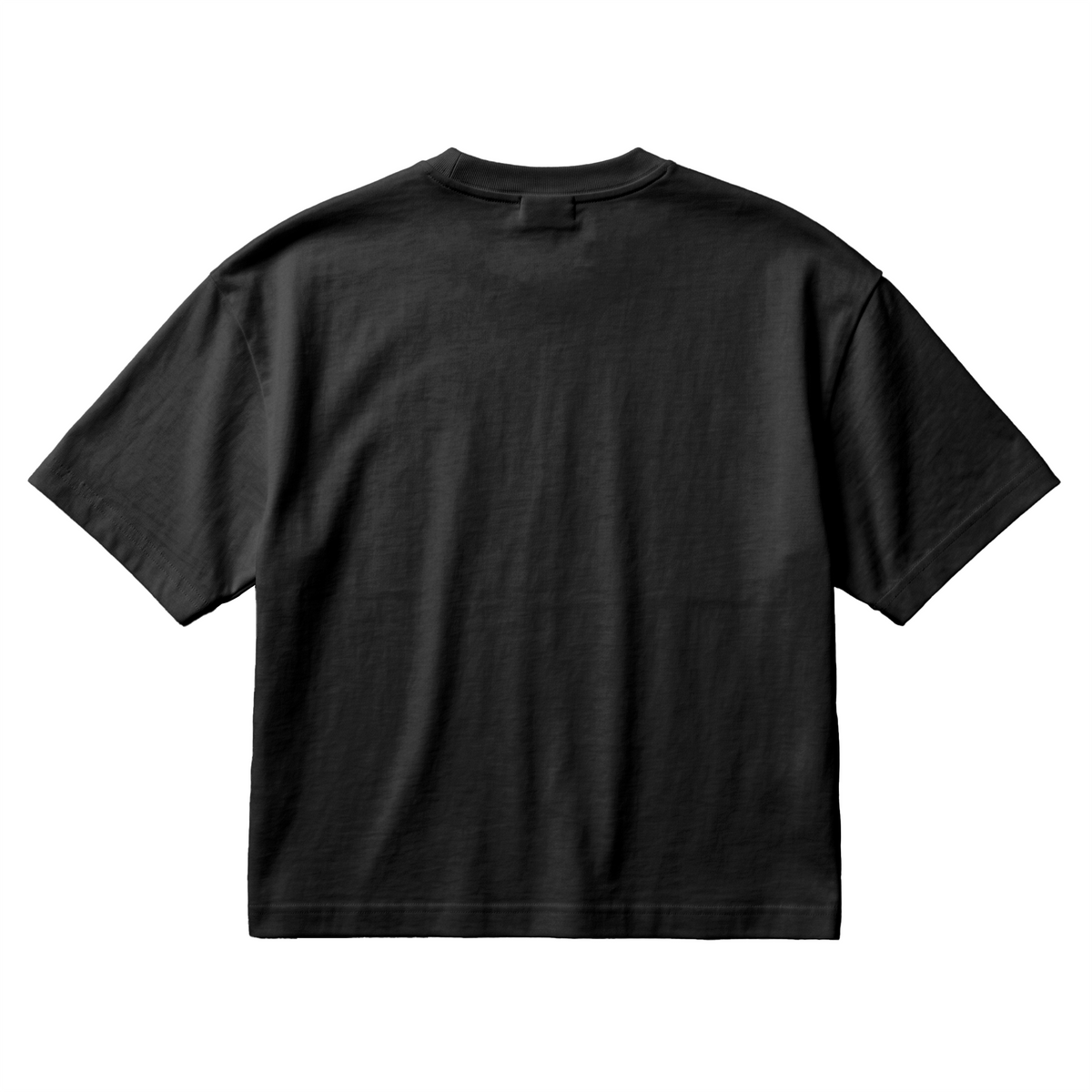 Women's Premium Cotton Oversized Cropped T-Shirt
