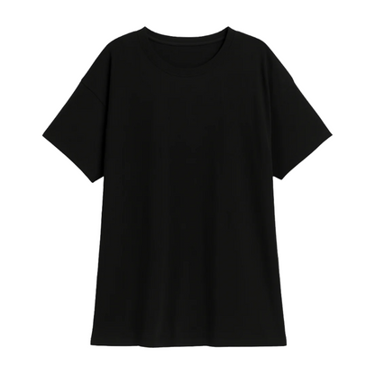 Women's Cotton Oversized Cropped T-Shirt